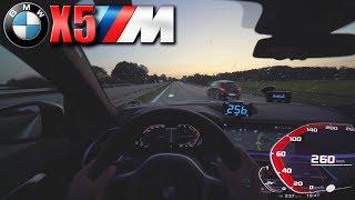 BMW X5 M50D xDrive  Pushing on German Autobahn