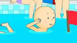 Caillous Front Crawl  Caillou Cartoon