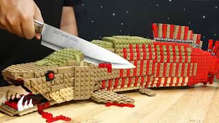 I Caught a GIANT LEGO AMAZON River Monster Fish Amazing Cutting Skills Compilation