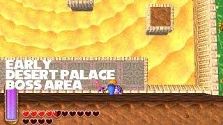 Glitch Zelda A Link Between Worlds - How not to perform the Desert Palace Skip.