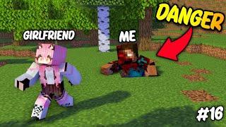  i Became A Netherbrine To Troll My Cute Girlfriend in Minecraft  Hindi  #16