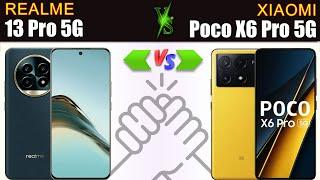 Realme 13 Pro 5G vs Poco X6 Pro 5G Full phone specs comparison