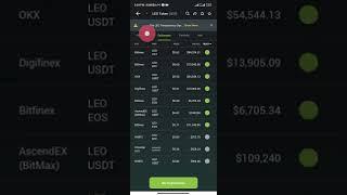 Leo token is almost stable as of now $5.61 March 09 2022 by coingecko