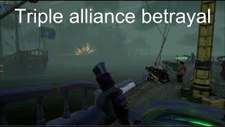 Sea of Thieves  Fort of the Damned triple alliance betrayal heist