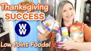 BE SUCCESSFUL this THANKSGIVING LOW POINT WEIGHT WATCHERS FOOD & RECIPES