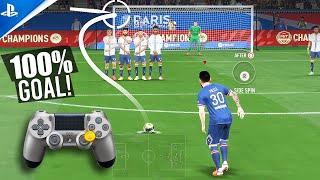 FIFA 22 - ALL FREE KICKS TUTORIAL  TRIVELA KNUCKLEBALLPOWER RABONA