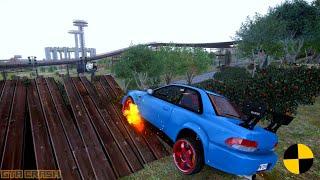 GTA 4 CRASH TESTING REAL CAR 393