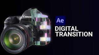 After Effects Tutorial Digital Transition Effect