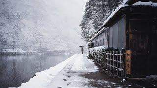 Walking in the Snowfall ARASHIYAMA KYOTO JAPAN  4K ASMR  Beautiful Snow in Kyoto