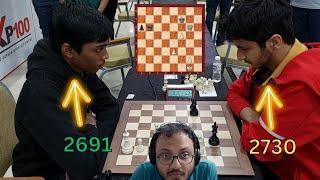 Clash of Indian titans  Praggnanadhaa vs Vidit  PSPB 2023  Commentary by IM Sagar Shah