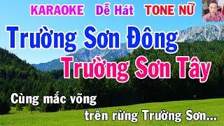 Karaoke Trường Sơn Đông Trường Sơn Tây Tone Nữ Nhạc Sống gia huy karaoke