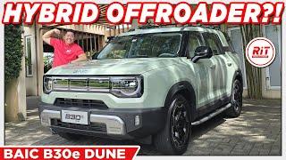 2024 BAIC B30e Dune  Hybrid offroader  RiT Riding in Tandem