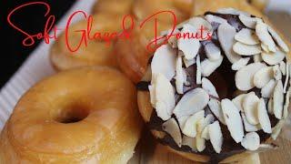 How to make Soft Donuts  Glazed Donuts 