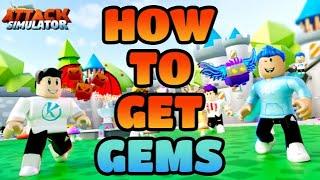 Attack Simulator how to get gems fast. Attack Simulator the best way to get gems. OP method for gems