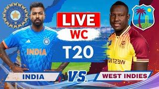 India Vs West Indies World Cup 2024 Match Score & Commentary  IND VS WI Match Scorecard