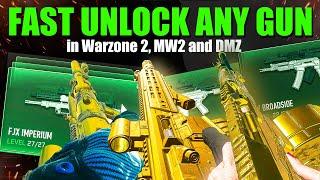 FAST UNLOCK ANY WEAPON in Warzone 2 in 5 MINUTES without buying multiplayer