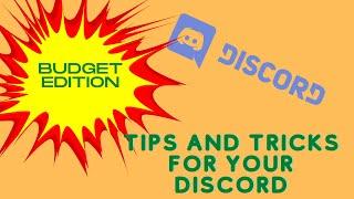 Tips and Tricks to make your server look appealing  How to start a discord  ep.3  Budget Edition