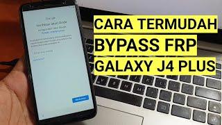 Termudah Cara Bypass Frp Samsung Galaxy J4 Plus SM-J415F Lupa Account Google