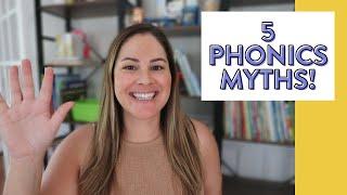 5 Myths about Teaching Phonics in Kindergarten First and Second Grade  Teaching Phonics in K-2