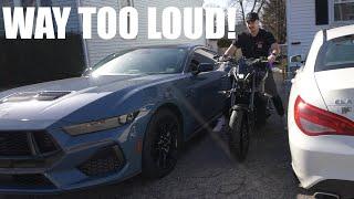 Loud Noises 2024 Mustang GT and MT09