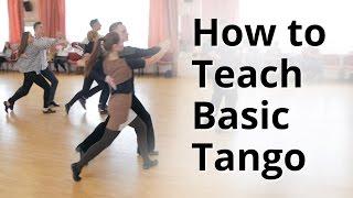 Workshop - How to do Basic Tango for Beginners  Ballroom Dance