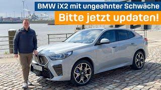 Ungewohnte Schwächen beim neuen BMW iX2 - drei Dinge trüben den guten Eindruck