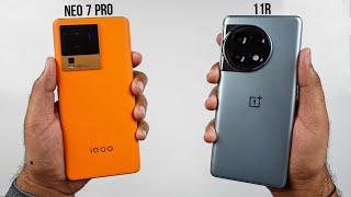 iQOO Neo 7 Pro vs Oneplus 11R Speed Test Comparison