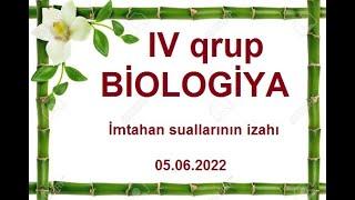 DİM IV qrup qəbul suallarının izahı 05 06 2022