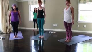 Ashtanga Yoga 45 - 60 minute home practice Modified Half Primary