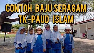 contoh baju seragam TK-PAUD islam