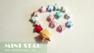 How to Make Lucky Paper Stars - Easy