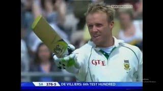 AB de Villiers 174 vs England 2nd Test 2008 at Leeds