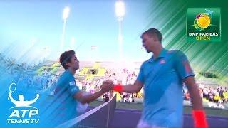 Yoshihito Nishioka stuns Berdych  Indian Wells 2017 Day 5