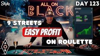 The BEST 9 Streets Roulette Strategy 2024  Day 123