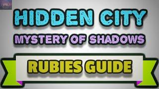 Hidden City Mystery of Shadows - Tips and Tricks to get Free Rubies - Using Reward Apps 