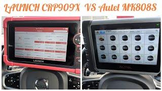 Launch CRP919X VS Autel MK808S Diagnostic Scan Tools Comparison Review