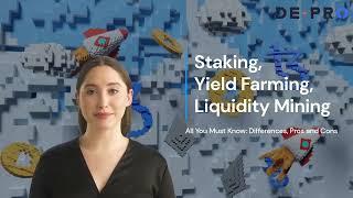 Staking vs Yield Farming vs. Liquidity Mining All You Need to Know