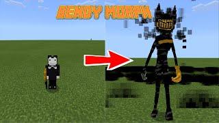 Play as bendy in Minecraft PE  BATIM mod