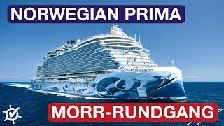 Norwegian Prima Morr-Rundgang auf dem neuen Schiff von Norwegian Cruise Line 2022