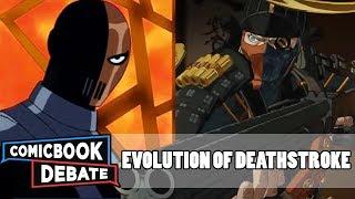 Evolution of Deathstroke in Cartoons in 9 Minutes 2017