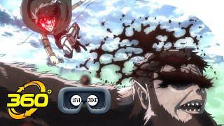 Take Down The Beast Titan as Captain Levi in 360°  Attack On Titan Fanimation