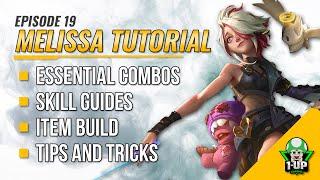 Melissa Tutorial & Guide 2023 English Skills Combo Tips & Tricks  Mobile Legends  ML