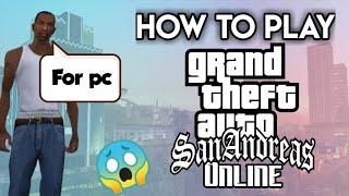 How To Play San Andreas Multiplayer On PC  GTA San Andreas Ko Online Kaise Khele?