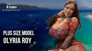 Russian Model Olyria Roy Biography  Plus Size Fashion Style  Miss Curvy Russia