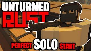 THE BEST SOLO RAGS TO RICHES - Rusturned  Survival Unturned