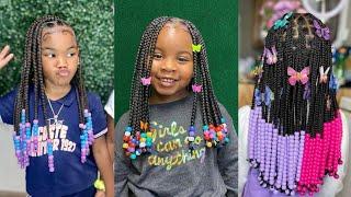 2022 Amazing Braid Hairstyles For Kids Compilation   Cute Braids Hairstyles For Kids