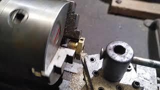 Mini lathe hex facing