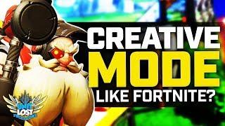 Overwatch Creative Mode - Custom Brawl Designer? Like Fortnite Creative?