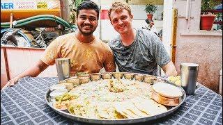 PUNES BIGGEST THALI IN INDIA थाली GIANT 20+ ITEM BAHUBALI THALI CHALLENGE