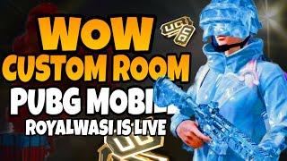 EID MUBARAK PUBG MOBILE UNLIMTIED CUSTOM ROOMS LIVE PAKINDIA - ROYALWASI GAMING